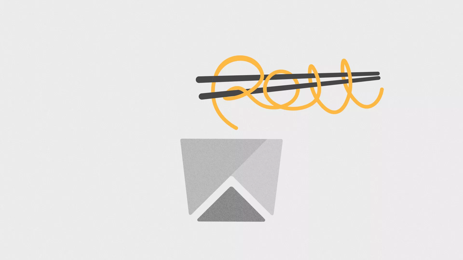 Оформление меню суши-бара «Roll Wok Club» в Ладушкине